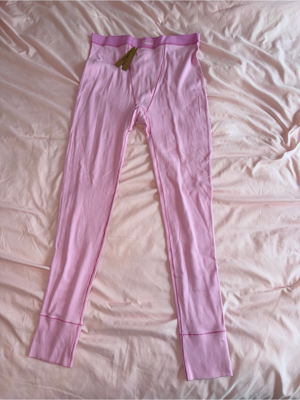 Skims Limited edition! Cotton rib leggings in bubblegum